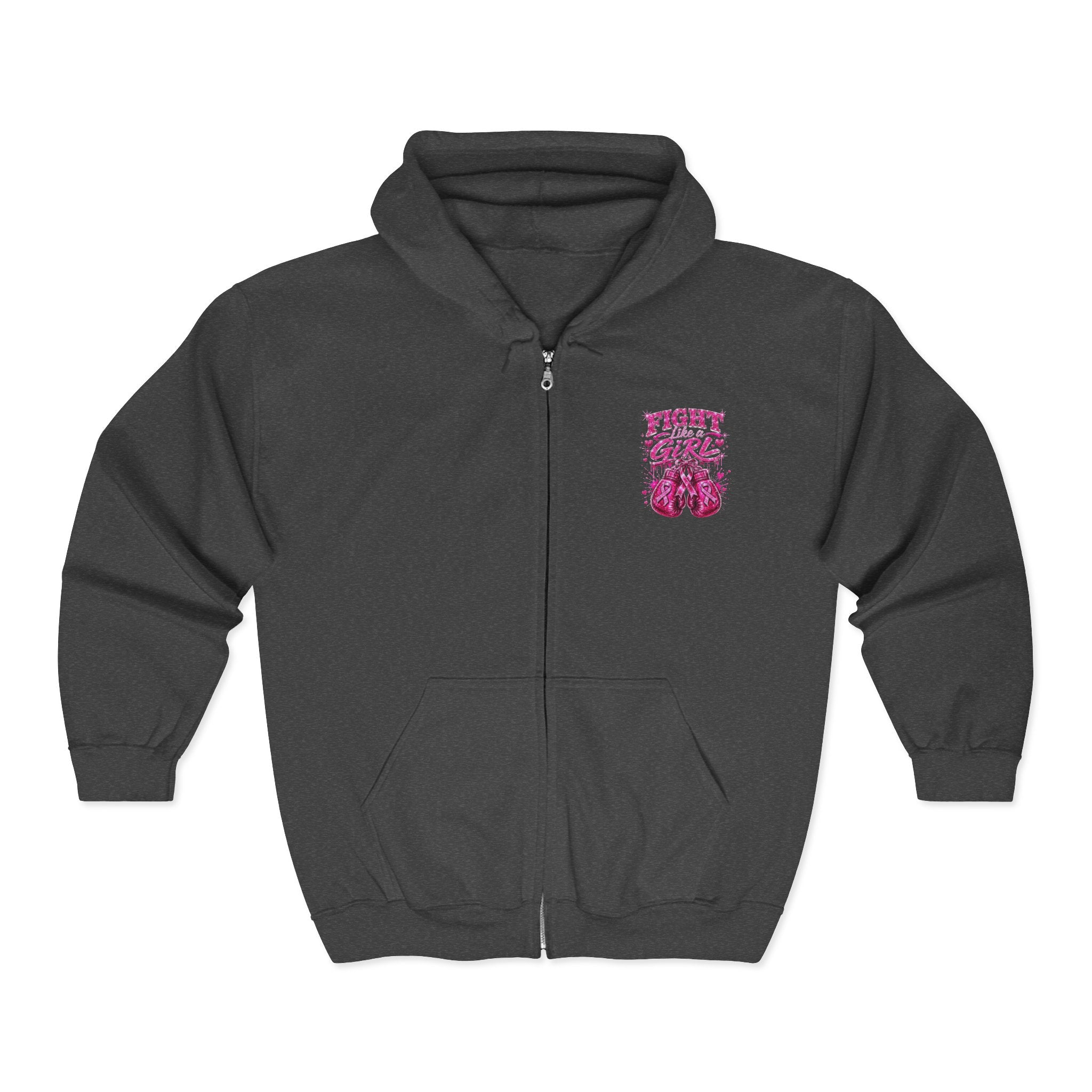 Survivor Pink Ribbon Full-Zip Hoodie