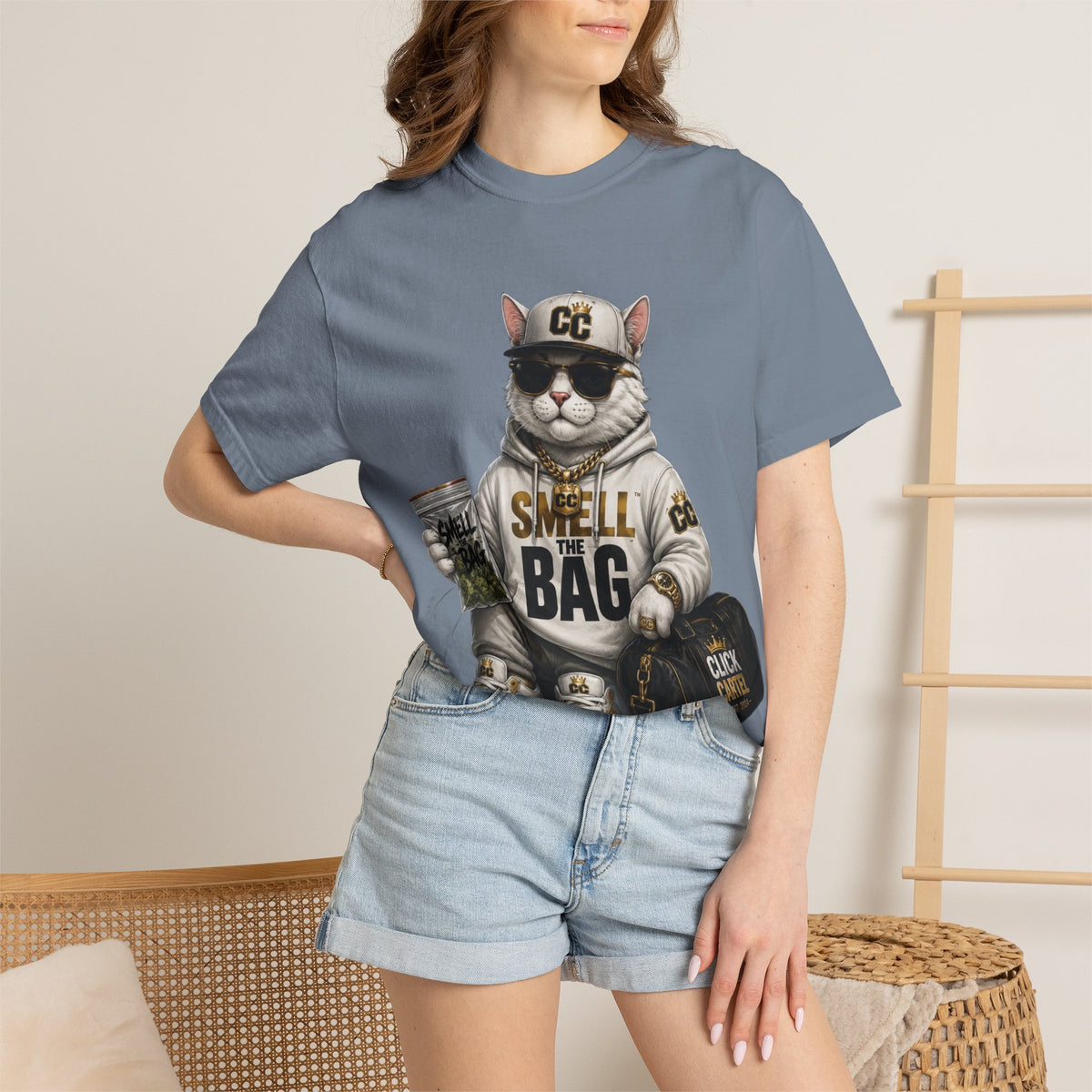 Cat Daddy | Smell the Bag Tee