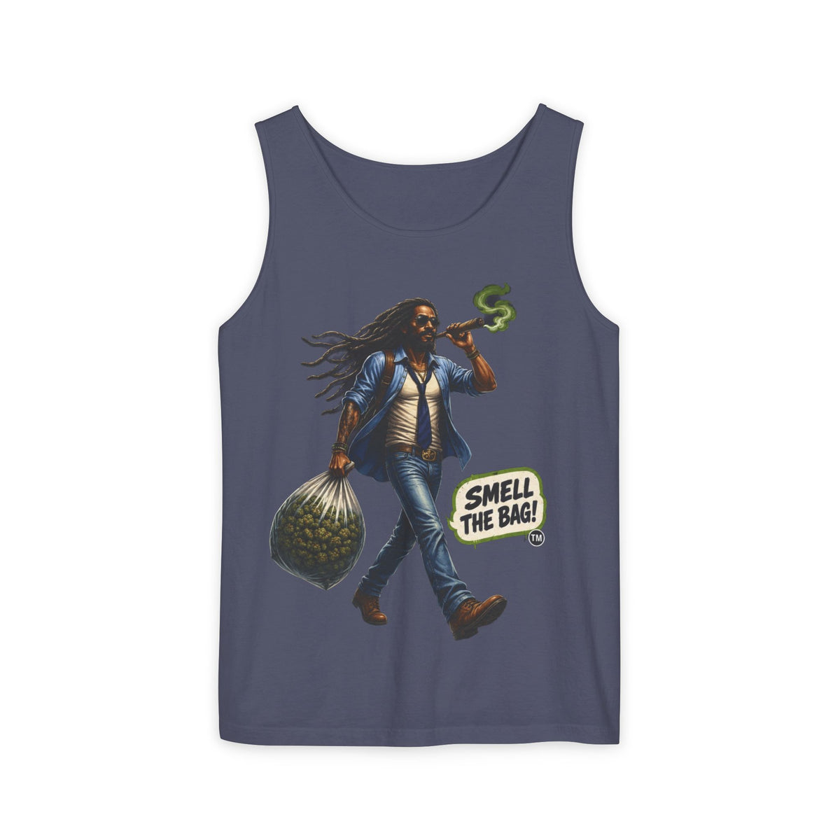 Smell The Bag | Rasta Guy Tank