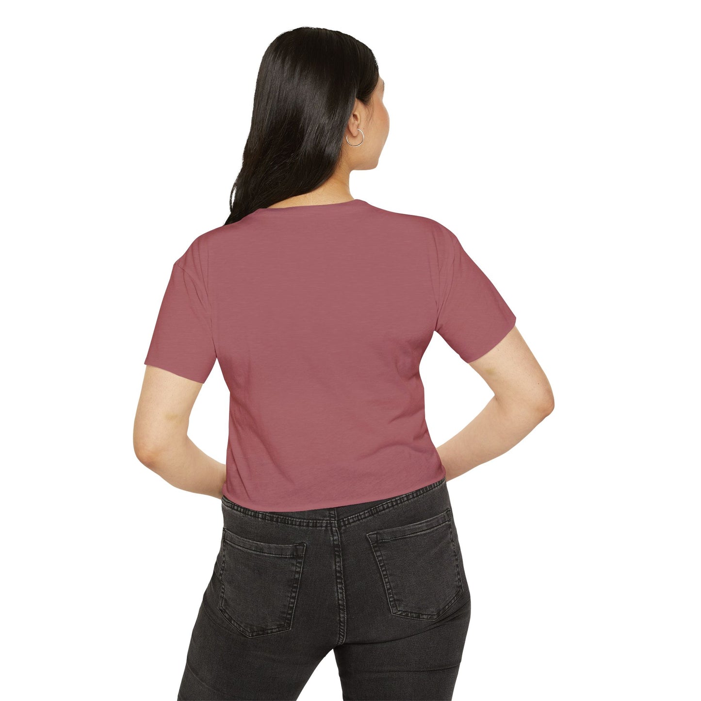Top Shelf After Hours Rose Crop Top — Women’s Festival Graphic Tee