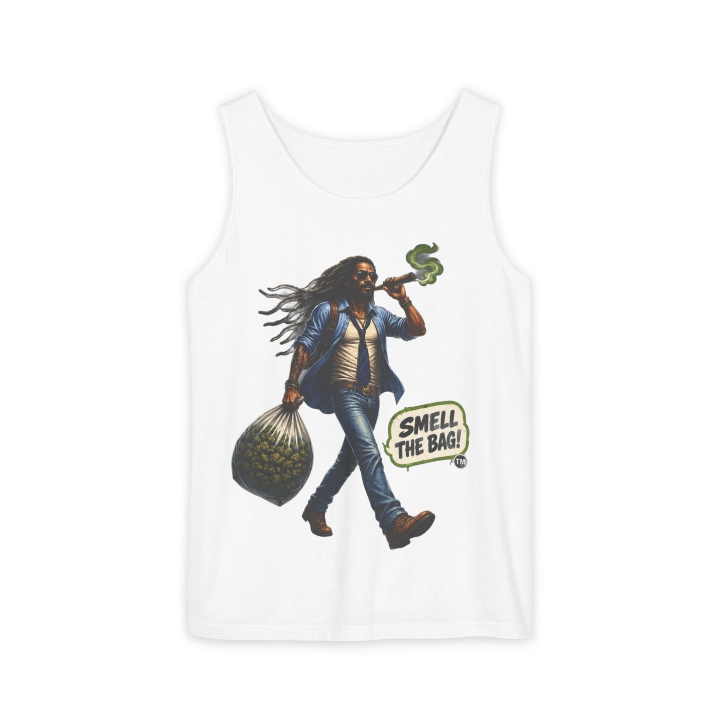 Smell The Bag | Rasta Guy Tank
