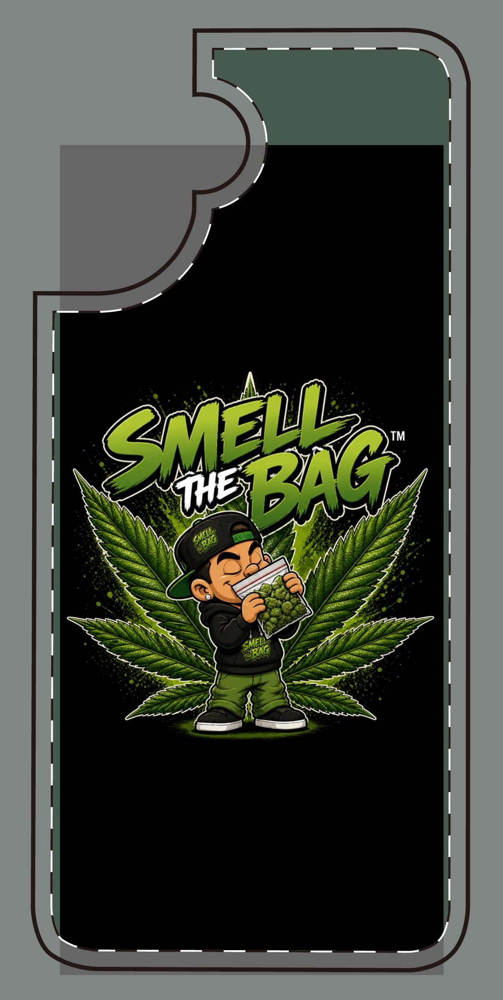 Smell The Bag | Funny Stoner Toon Graphic Phone Cases