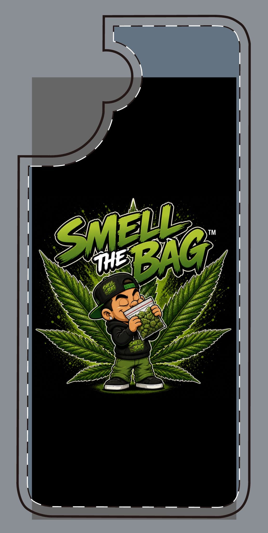 Smell The Bag | Funny Stoner Toon Graphic Phone Cases
