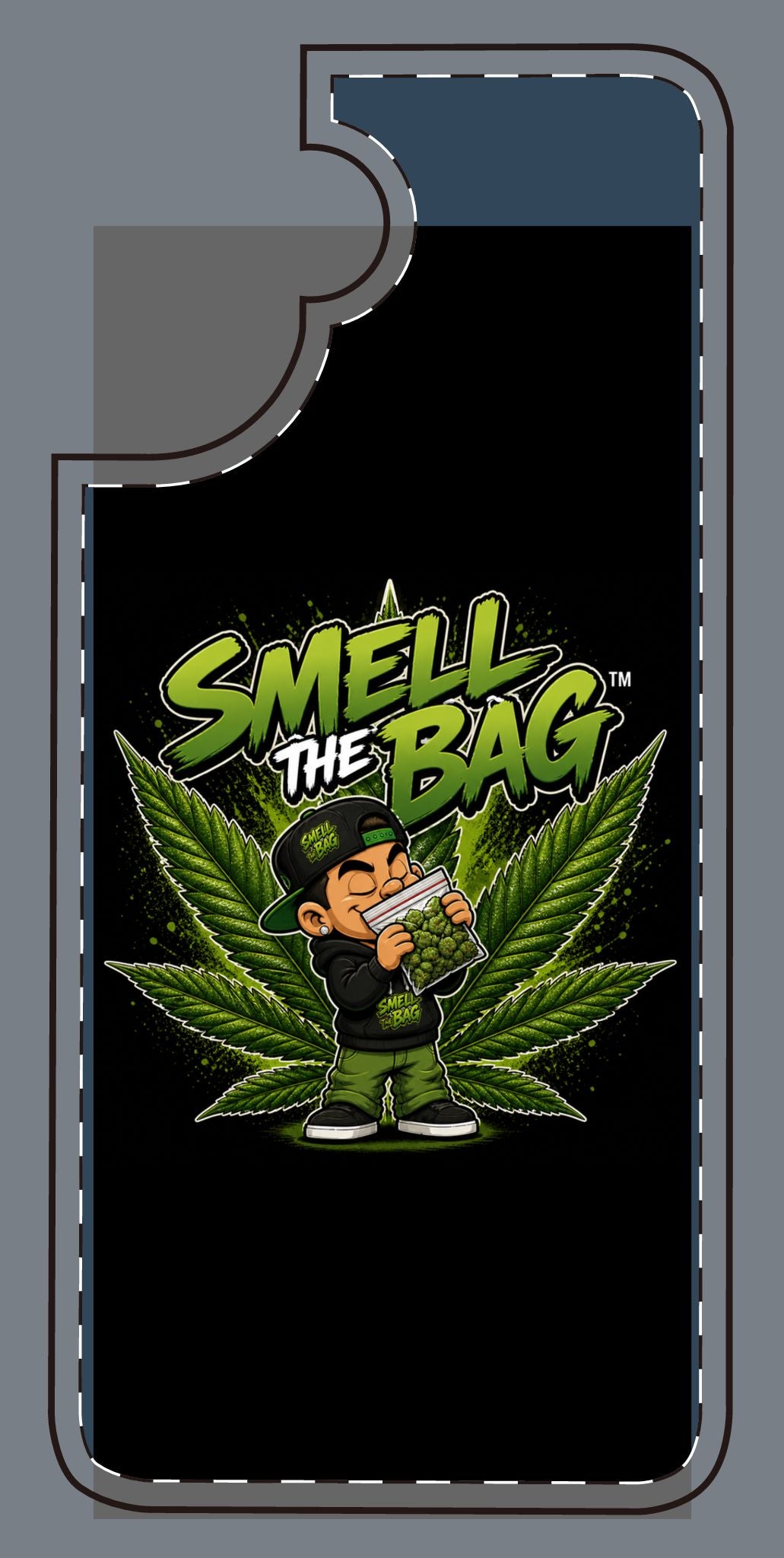 Smell The Bag | Funny Stoner Toon Graphic Phone Cases