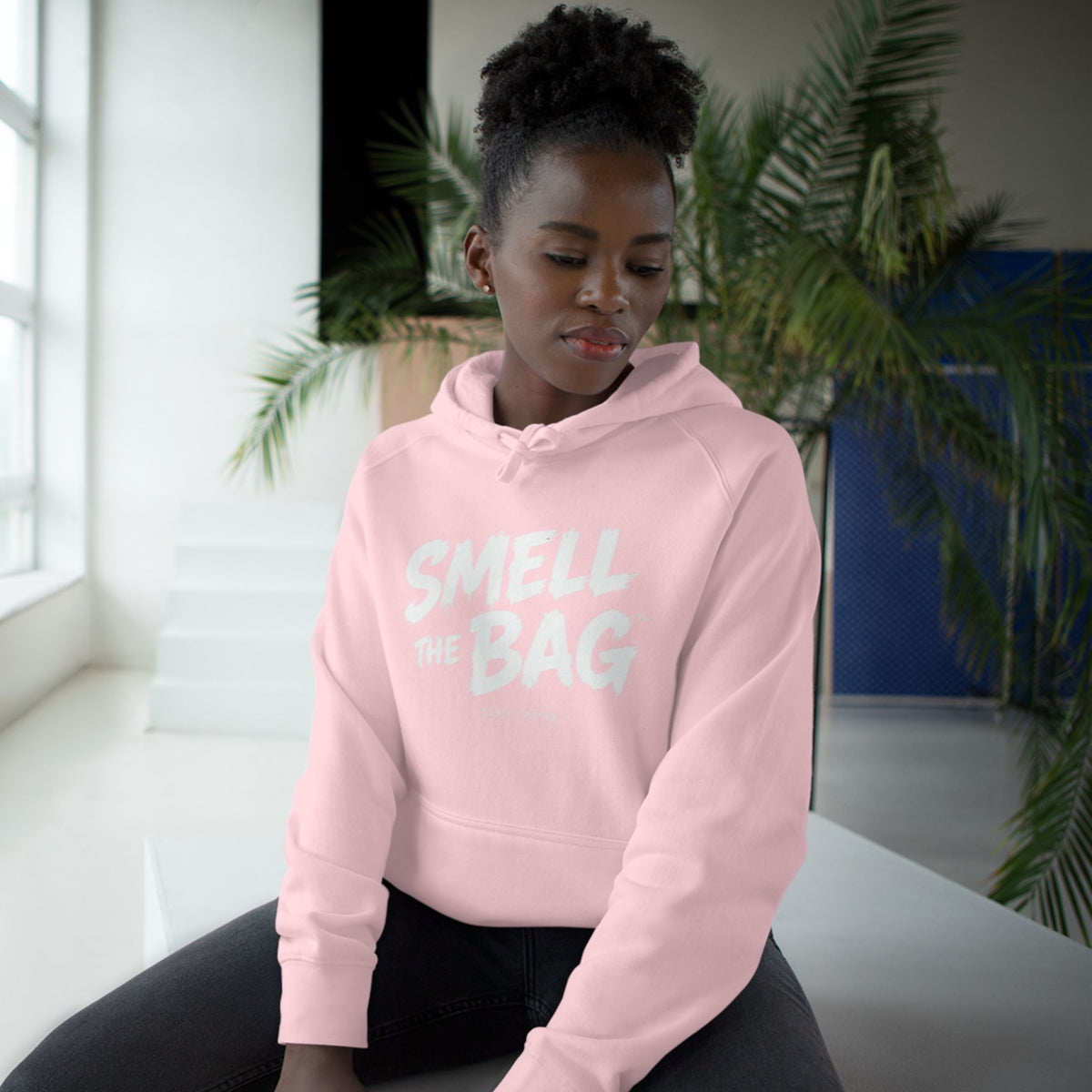 Smell The Bag Hoodie — Streetwear Money Graphic Pullover