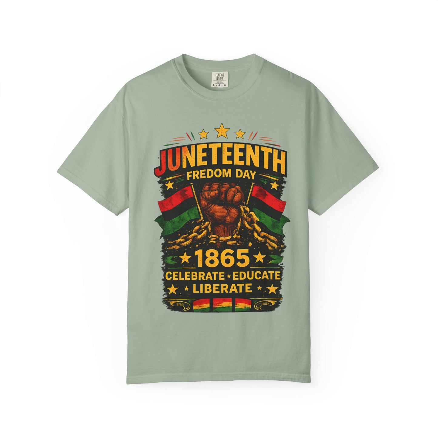 Juneteenth Freedom Day T-Shirt — 1865 Celebrate Educate Liberate